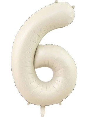 Bej Rakam Balon 76 cm