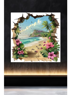 Lucena Metal Tablo Duvardaki Delik Koleksiyonu - Kumsal 3