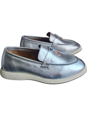 Hakiki Deri Loafer Kadın Ayakkabı - Rahat, Şık ve Günlük Kullanıma Uygun Termo Taban