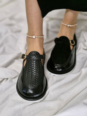 Hakiki Deri Şık ve Rahat Yeni Sezon Kadın Ayakkabı - Yaz Kombinlerine Modern Dokunuş