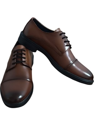 Ateş Erkek Kahverengi Klasik Ayakkabı | Ofis & Günlük Şıklık