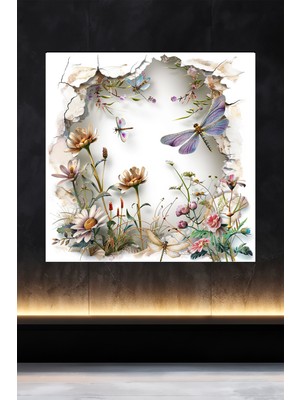 Lucena Metal Tablo Duvardaki Delik Koleksiyonu - Yusufçuk 6