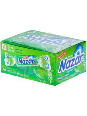 NAZAR Nane Aromalı Sakız 100 Lü Paket
