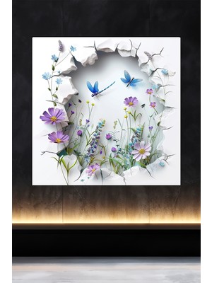 Lucena Metal Tablo Duvardaki Delik Koleksiyonu - Yusufçuk 4