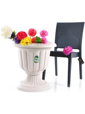 Royaleks Group Nergis Dış Mekan Saksı 47 Litre ROYALEKS-N003