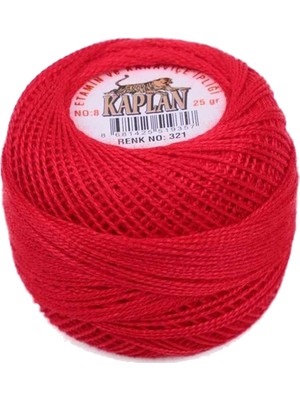 3 Adet Kaplan Etamin ve Kanaviçe Ipi 8 No Kod/renk: 113 - 1010 - 321 - Ryl