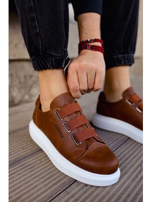 Nil Avm CH253  Cbt Mirror Non Erkek Ayakkabı Taba