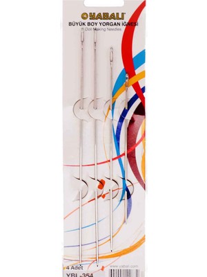 Yabalı Büyük Boy Yorgan Iğnesi Seti