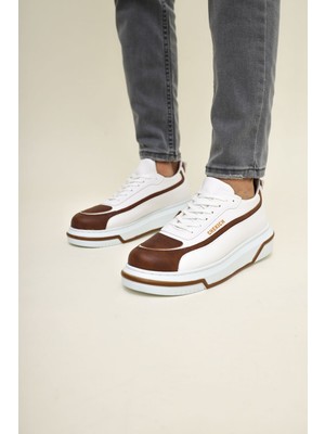 Nil Avm CH241  Cbt Signature Line Up Erkek Ayakkabı Taba/beyaz