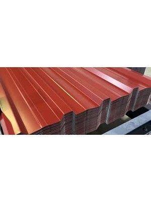 Trapez Çatı Sacı 0,50 mm 2m – Dayanıklı Oluklu Çatı Kaplama Sacı