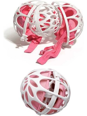 Royaleks 3 Adet Plastik Sütyen Koruyucu Yıkama Topu