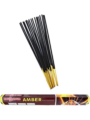 EbuDavud Amber Kokusu Tütsü 20 Çubuklu Paket