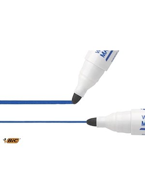 Velleda 1701 Eco Yuvarlak Uçlu Beyaz Tahta Kalemi 4'lü Blister Karışık Renkler