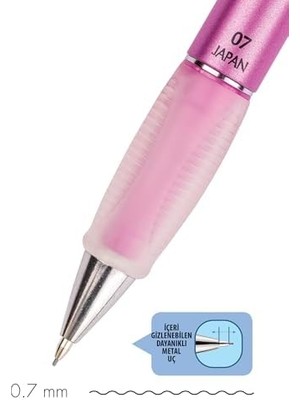 Kursun Klm 07MM Met Prenses Pembe