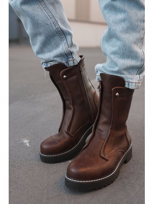 Nil Avm CH027  Cst Quebec Erkek Bot Kahve