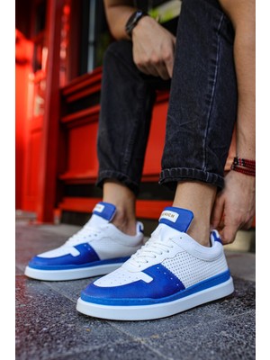 Nil Avm CH201  Cbt Hercules Erkek Ayakkabı Sax Mavı/beyaz