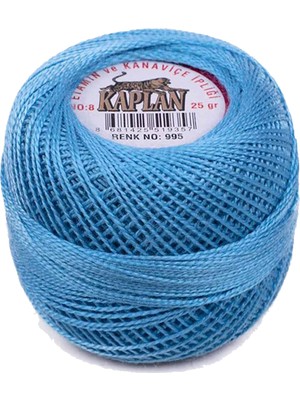Kaplan Etamin ve Kanaviçe Ipi 8 No Kod/renk: 995 - Royaleks