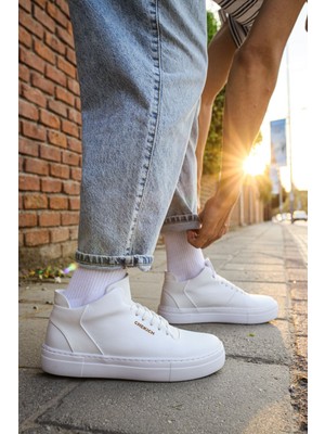 Nil Avm CH004  Cbt Hıde Erkek Ayakkabı Beyaz