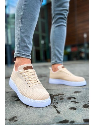 Nil Avm CH413  Tbt Crew Erkek Ayakkabı Krem