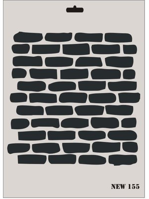 Pazarcan Rich New Seri N-155 Stencil 35X25 cm