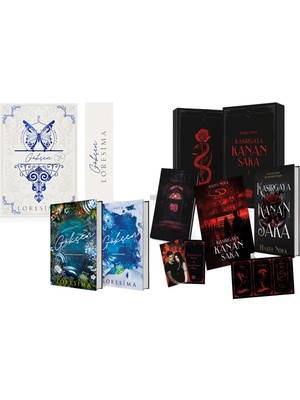 Ephesus Yayınları Gökçen Iki Kitaplık Kutulu Set Ciltli ve Kasırgaya Kanan Saka 1 Hediyeli Özel Kutu