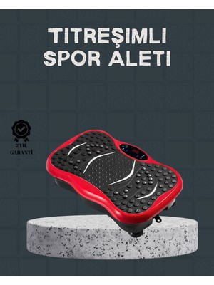 Pazarcan Titreşimli Egzersiz Platformu Evde Spor ve Kas Aktivasyonu