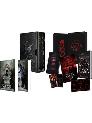 Ephesus Yayınları Saka ve Sanrı Ikili Kutu Ciltli ve Kasırgaya Kanan Saka 1 Hediyeli Özel Kutu