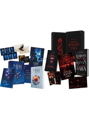 Ephesus Yayınları Mıh 1 Kör Talih Hediyeli Kutu ve Kasırgaya Kanan Saka 1 Hediyeli Özel Kutu