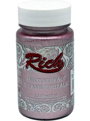Pazarcan Rich Multi Surface Titanium 2556 Toz Pembe Metalik 90 cc