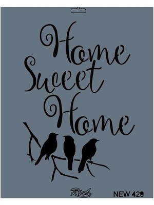 Pazarcan Rich New Seri N-429 Stencil 35X25 cm