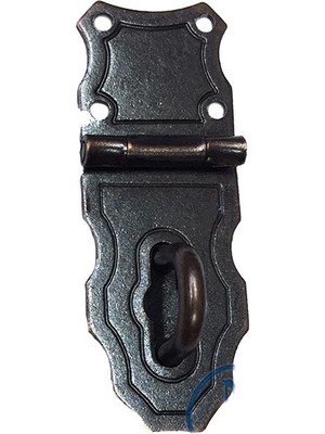 Pazarcan Klasik Küçük Sandık Askısı - 20X55MM, Oksit, 100 Adet