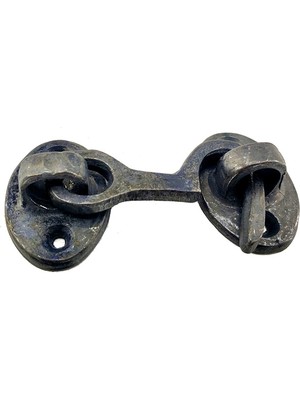 Pazarcan Antika Tarz Dekoratif Pirinç Çengeli - 5cm, Oksit