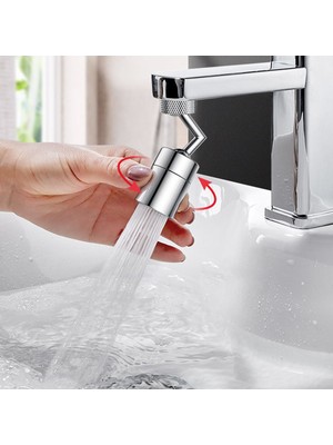 720 Derece Oynar Tasarruflu Musluk Ucu (4887) Azrlya (RSG-T45)