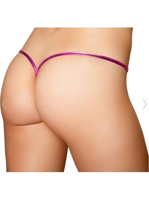 Leopardess Fantazi Pembe Lame Stirng – Tanga