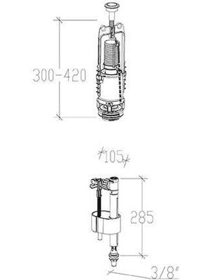 Tema Siamp 22/93 Basma Iç Takım Stoplu