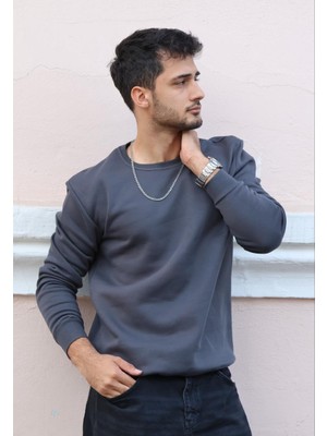 Merinsmoda Alpha Basıc Premıum Sweatshırt