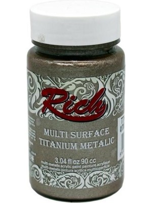 Pazarcan Rich Multi Surface Titanium 2508 Antik Bej Metalik 90 cc
