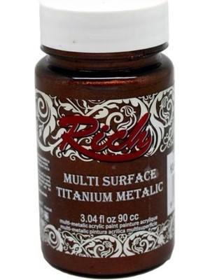 Pazarcan Rich Multi Surface Titanium 2536 Kahverengi Metalik 90 cc