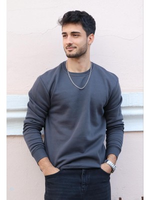 Merinsmoda Alpha Basıc Premıum Sweatshırt