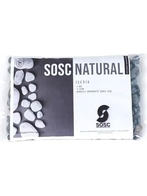 Aydenstore Çakıl Taşı Dolomit Taşı Bahçe Süsü Akvaryum Taşı Dere Çakıl Taşı 1-2 Cm1 kg