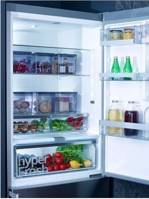 Aydenstore Kapaklı Banyo Mutfak Düzenleyici Şeffaf Siyah 165 * 178 * 160 mm M-E73-10-25