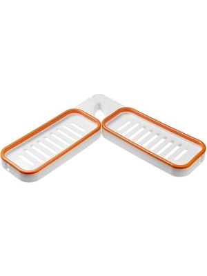 Aydenstore 180 Derece Ayarlanabilir Çift Taraflı Banyo Organizeri, Duş Rafı, Pratik ve Şık Tasarım, Kaymaz ve Su Geçirmez, Çok Amaçlı Depolama Çözümü, Kolay Montaj