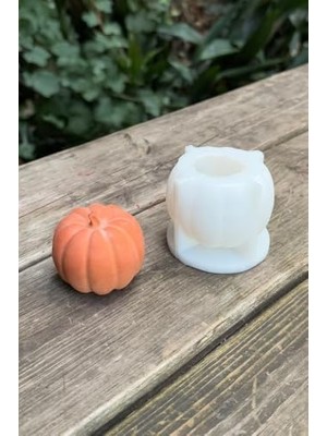 Aydenstore Pumpkin Orta Boy Mum Kalıbı (Silikon)