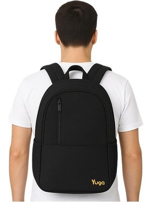 Aydenstore Dört Gözlü Sırt Çantası Siyah