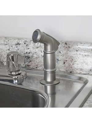 Aydenstore 10335 Mutfak Lavabo Yan Sprey, Fırçalanmış Nikel