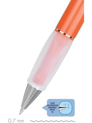 Aydenstore Natural Colors 0.7mm Mekanik Kurşun Kalem - Kiremit