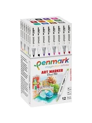 Aydenstore Marker's Art Brush Kalem 12'li Set
