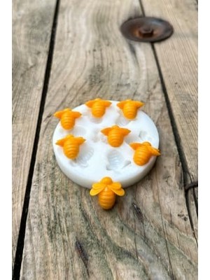 Aydenstore Arı Yedili Mum Kalıbı (Silikon)