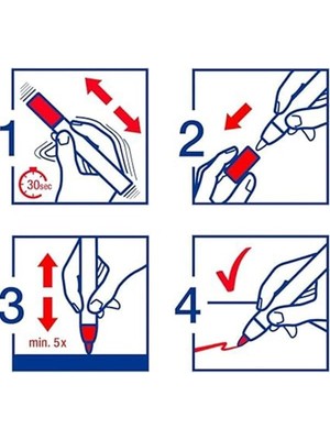 Aydenstore 4085 Tebeşir Kalemi - Siyah - 1 Tebeşir Kalemi - 1-2 mm Yuvarlak Uçlu