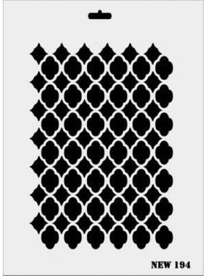 Pazarcan Rich New Seri N-194 Stencil 35X25 cm